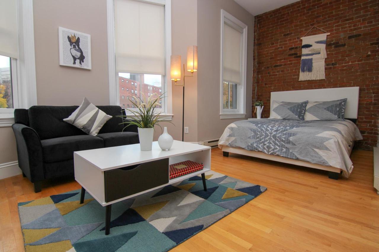Charming Studio In Boston Brownstone, C.Ave#5 Exteriör bild